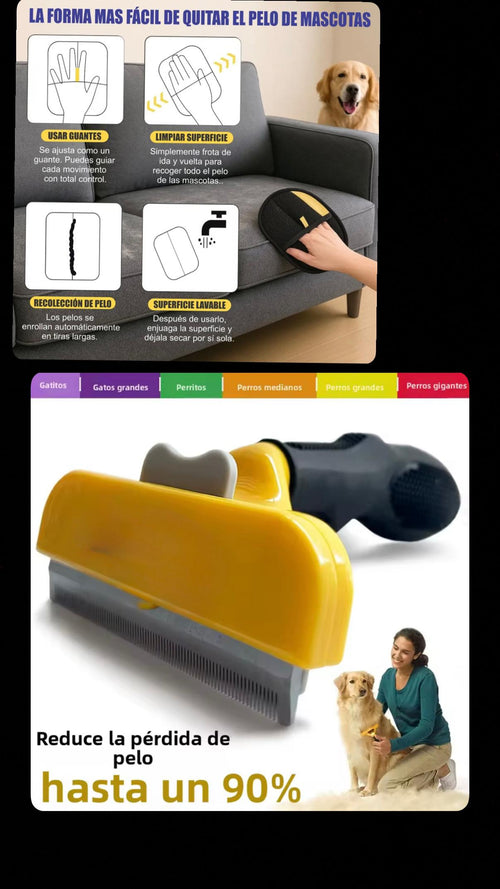 Pet Hair Removal Kit - Eliminates pet hair from your home in minutes!